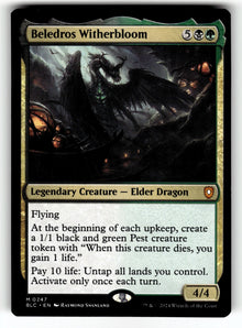 Beledros Witherbloom – 247 BLC: Commander: Bloomburrow M NM