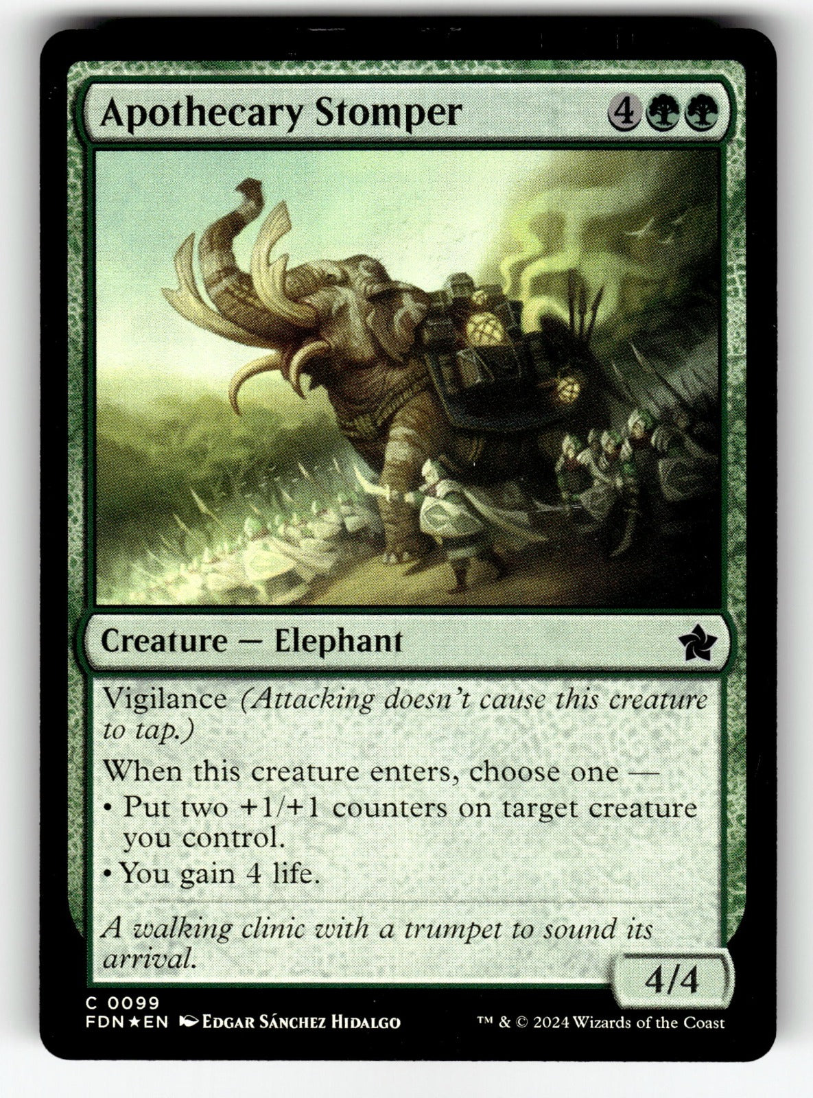 Apothecary Stomper – 99 FDN: Foundations C Foil LP