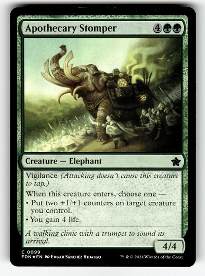 Apothecary Stomper – 99 FDN: Foundations C Foil LP