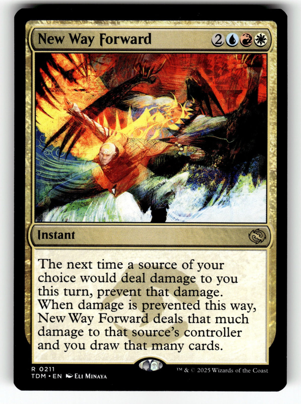New Way Forward – 211 TDM: Tarkir: Dragonstorm R NM