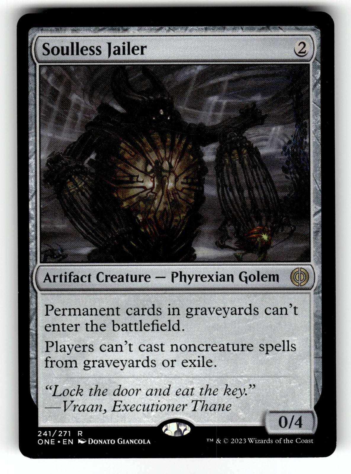 Soulless Jailer – 241 ONE: Phyrexia: All Will Be One R LP