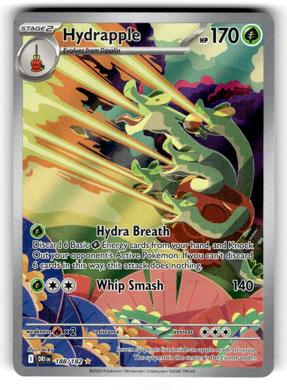 Hydrapple – 188/182 DRI: SV10: Destined Rivals Illustration Rare Holo NM