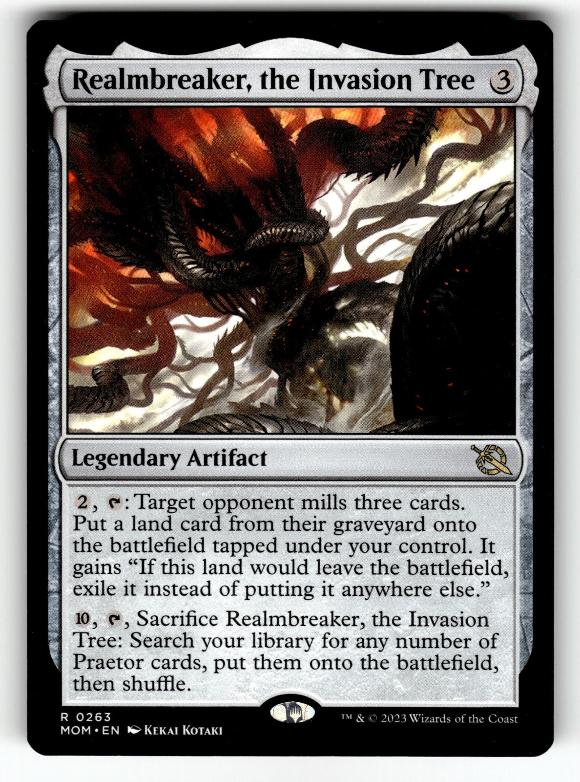 Realmbreaker, the Invasion Tree – 263 MOM: March of the Machine R NM