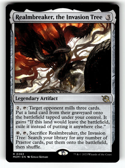 Realmbreaker, the Invasion Tree – 263 MOM: March of the Machine R NM