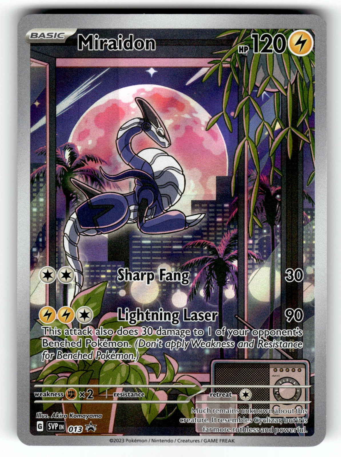 Miraidon – 013 SVP: SV: Scarlet & Violet Promo Cards Promo HoloMP