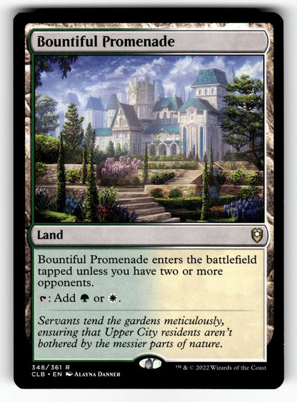 Bountiful Promenade – 348 CLB: Commander Legends: Battle for Baldur's Gate R NM