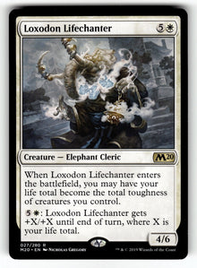 Loxodon Lifechanter – 27 M20: Core Set 2020 R NM