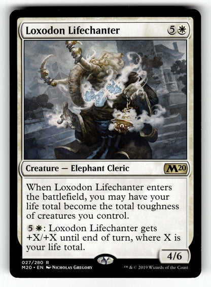 Loxodon Lifechanter – 27 M20: Core Set 2020 R NM
