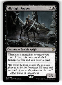 Midnight Reaper – 44 DRC: Commander: Aetherdrift R NM