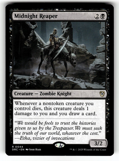 Midnight Reaper – 44 DRC: Commander: Aetherdrift R NM