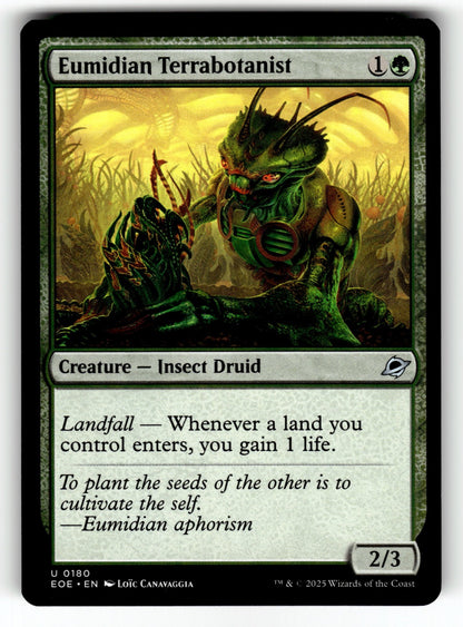 Eumidian Terrabotanist – 180 EOE: Edge of Eternities U NM