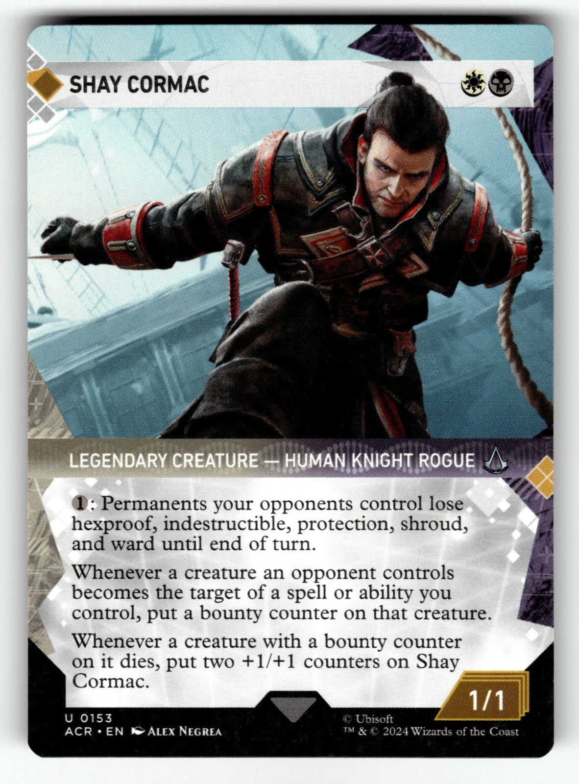 Shay Cormac (Showcase) – 153 ACR: Universes Beyond: Assassin's Creed U NM