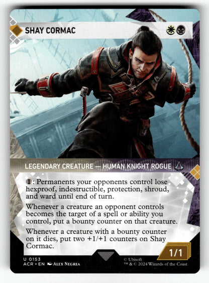 Shay Cormac (Showcase) – 153 ACR: Universes Beyond: Assassin's Creed U NM