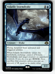 Volatile Stormdrake – 79 MH3: Modern Horizons 3 R Foil NM