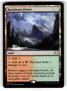 Karplusan Forest – 164 EOC: Commander: Edge of Eternities R NM