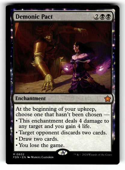 Demonic Pact – 602 FDN: Foundations M NM