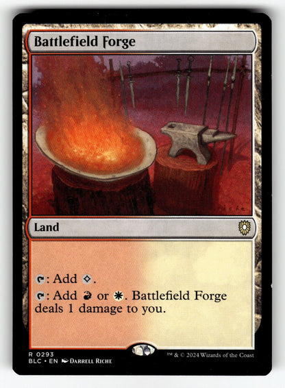 Battlefield Forge – 293 BLC: Commander: Bloomburrow R NM