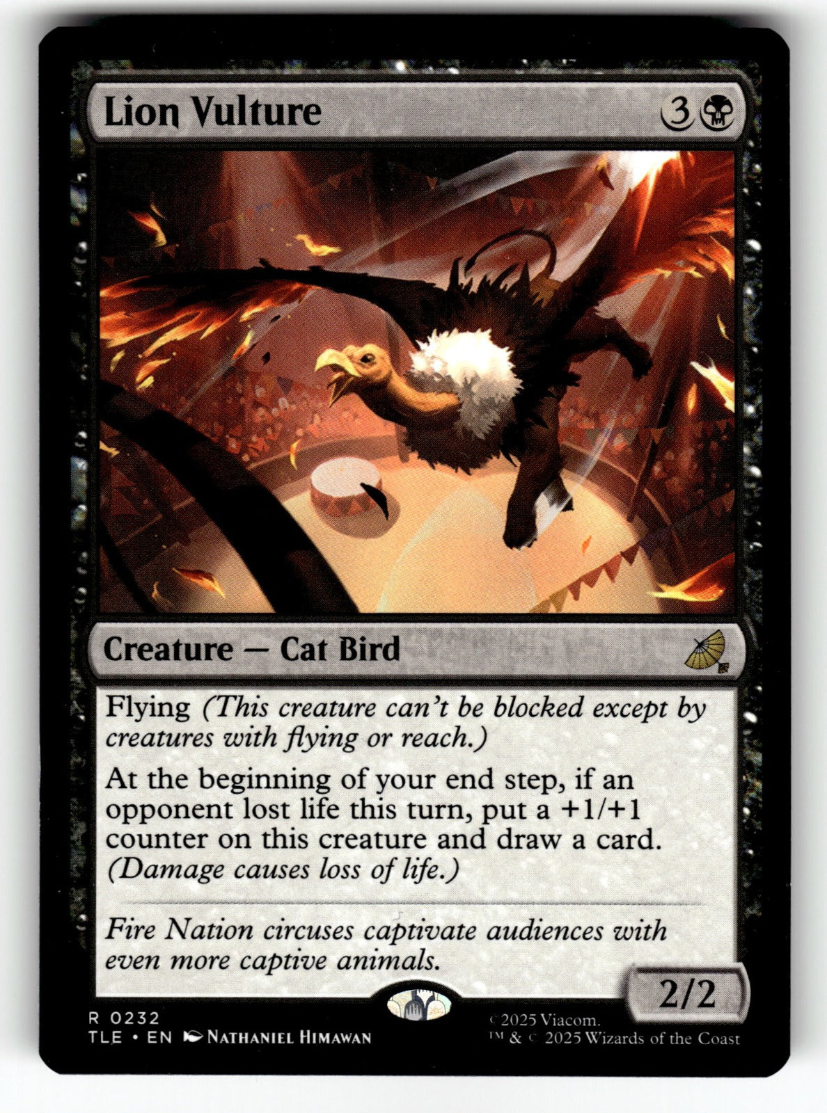 Lion Vulture – 232 TLE: Avatar: The Last Airbender: Eternal-Legal R NM
