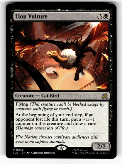 Lion Vulture – 232 TLE: Avatar: The Last Airbender: Eternal-Legal R NM