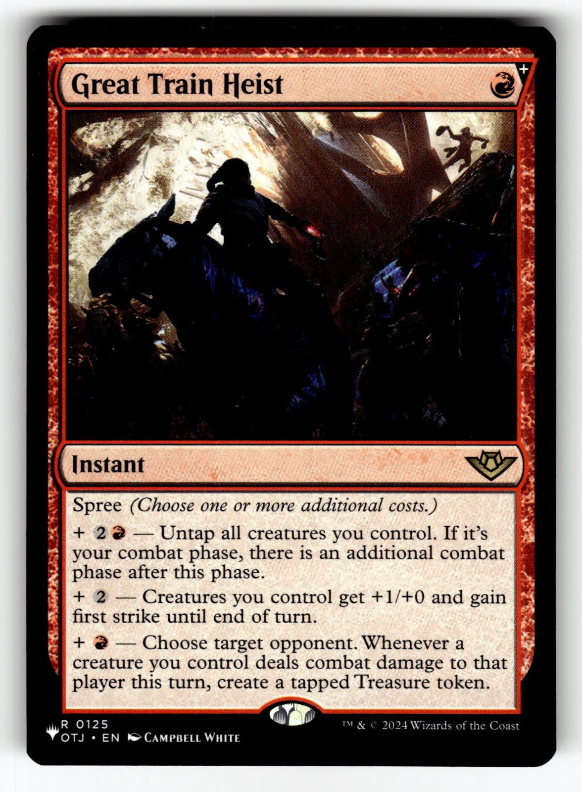 Great Train Heist – 125 LIST: The List Reprints R NM