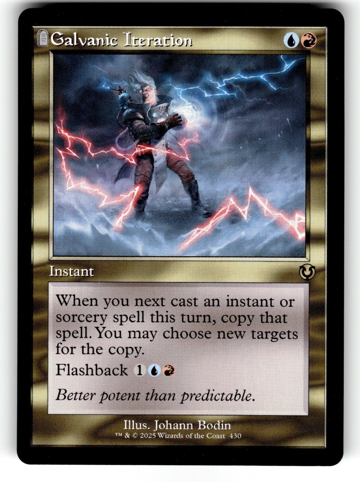 Galvanic Iteration (Retro Frame) – 430 INR: Innistrad Remastered R NM