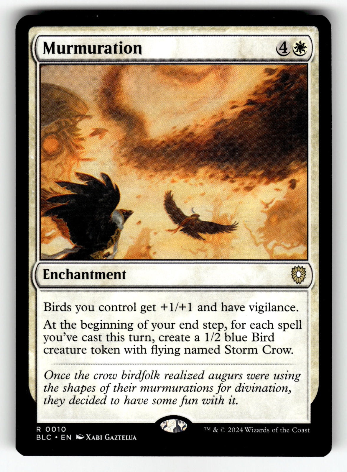 Murmuration – 10 BLC: Commander: Bloomburrow R NM