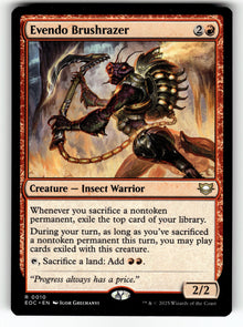 Evendo Brushrazer – 10 EOC: Commander: Edge of Eternities R NM