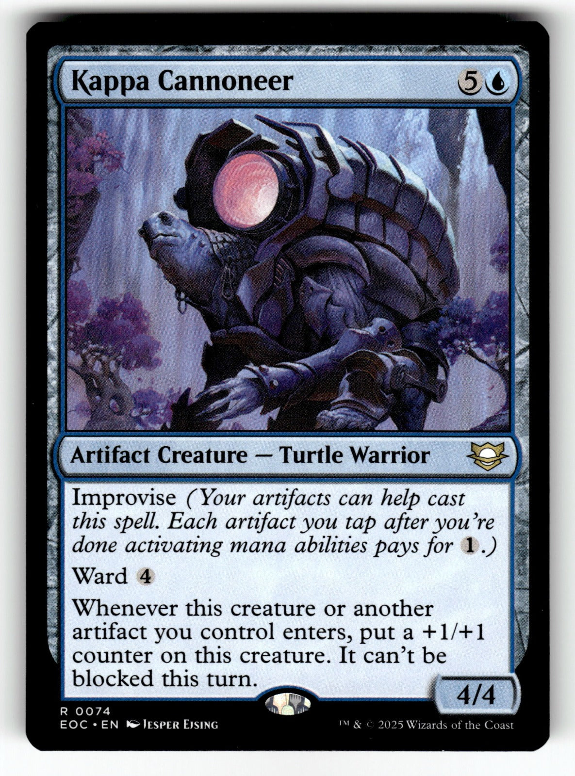 Kappa Cannoneer – 74 EOC: Commander: Edge of Eternities R NM