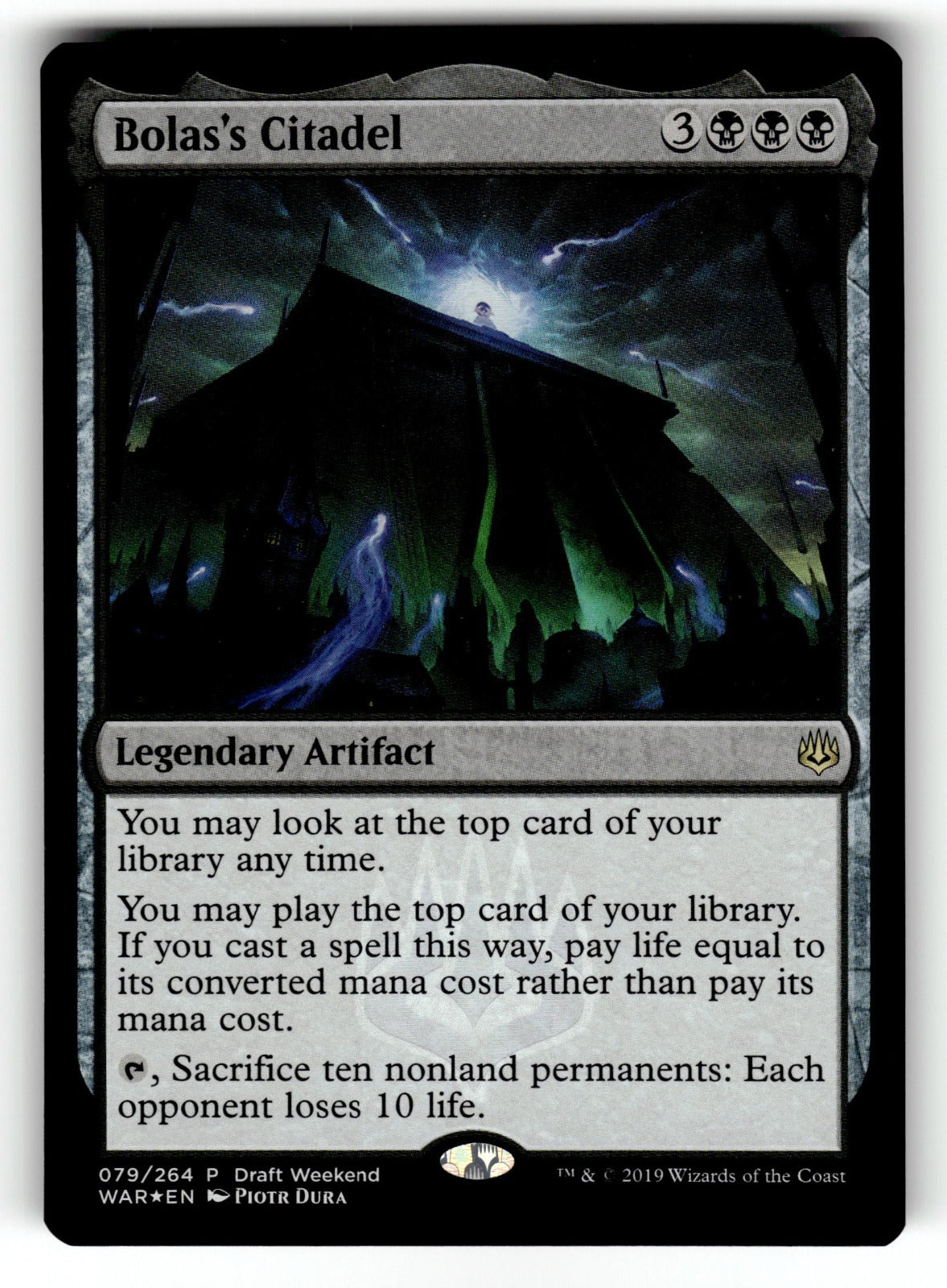 Bolas's Citadel (Draft Weekend) – 79 LARP: Launch Party & Release Event Promos P Foil NM
