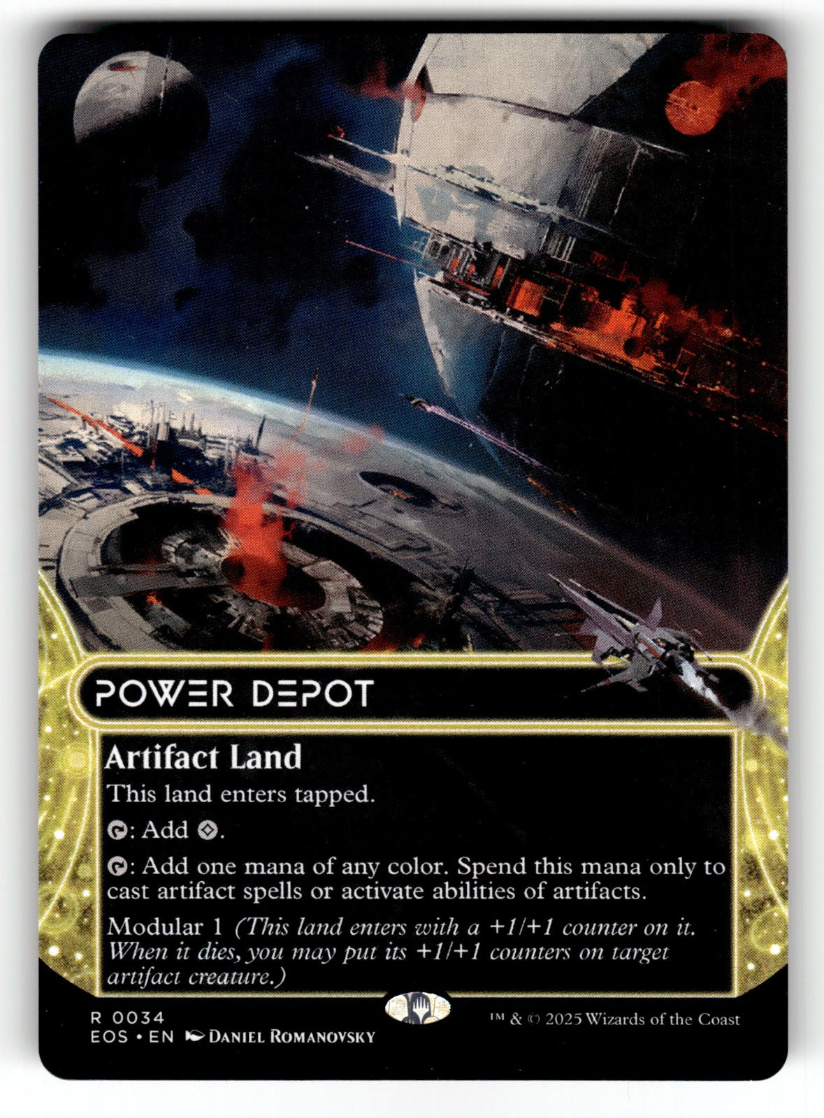 Power Depot (Borderless) – 34 EOS: Edge of Eternities: Stellar Sights R NM
