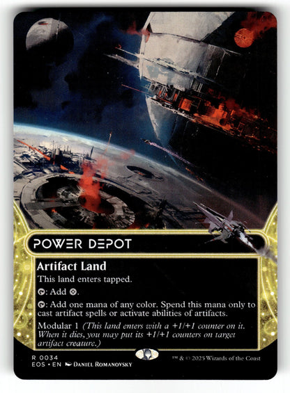 Power Depot (Borderless) – 34 EOS: Edge of Eternities: Stellar Sights R NM