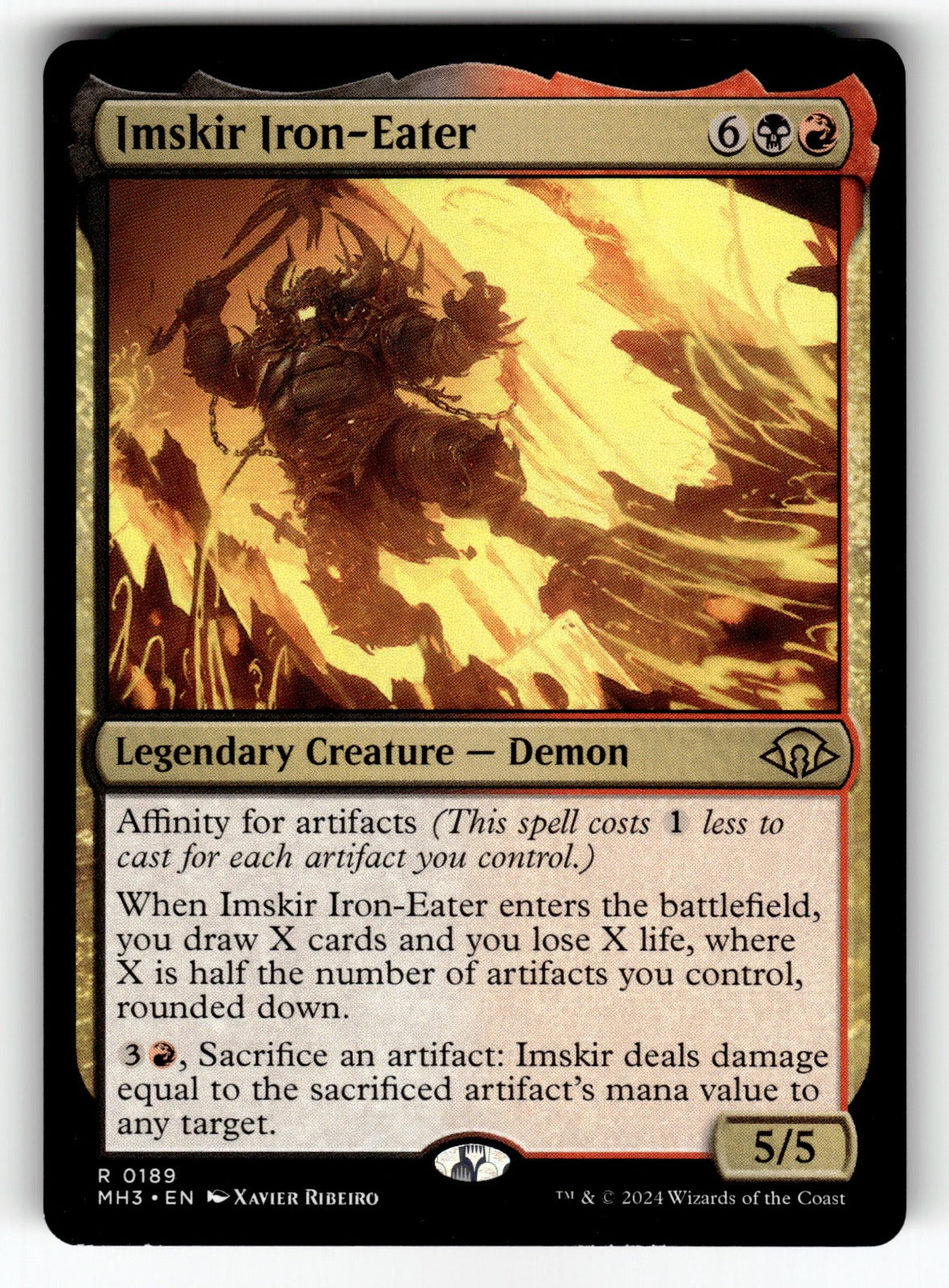 Imskir Iron-Eater – 189 MH3: Modern Horizons 3 R NM