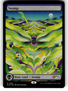 Swamp (Rainbow Foil) – 1480 SLD: Secret Lair Drop Series R Foil LP