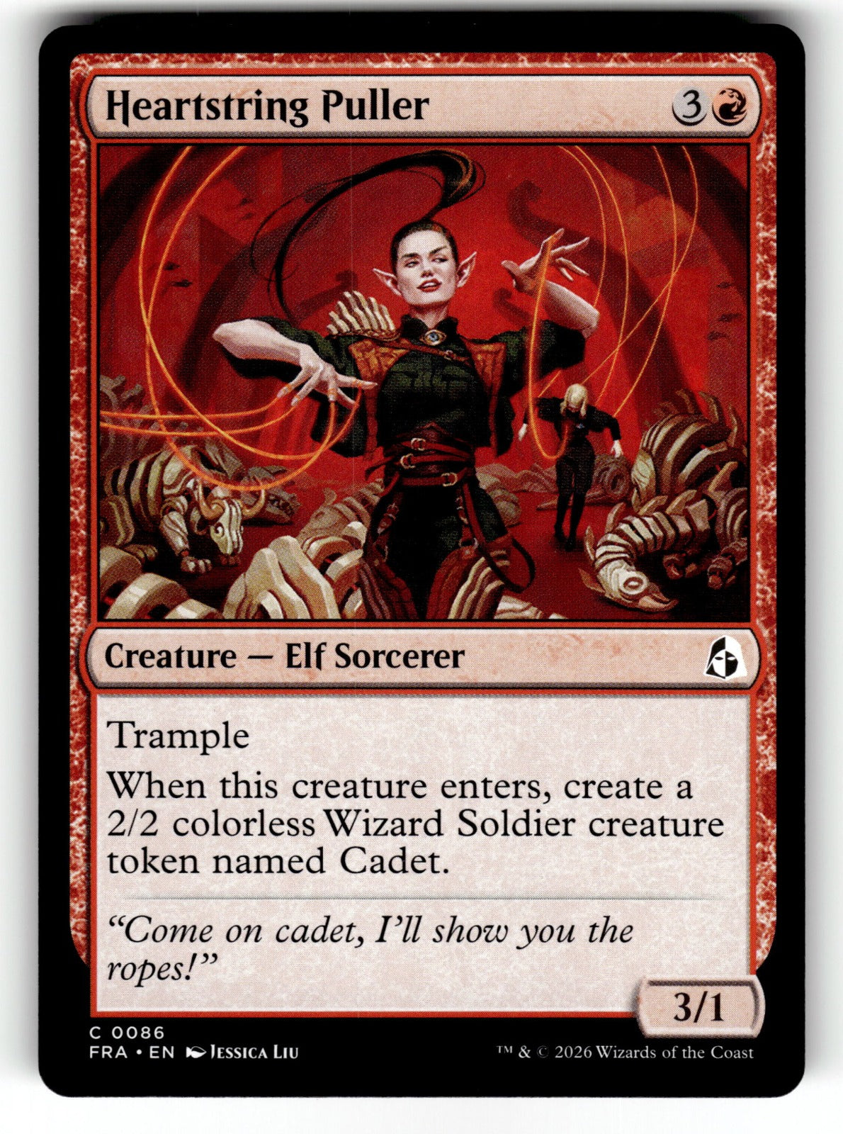 Heartstring Puller – 86 FRA: Reality Fracture C NM