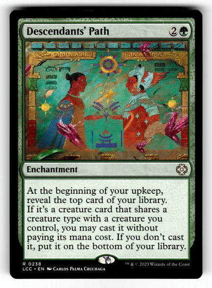 Descendants' Path – 238 LCC: Commander: The Lost Caverns of Ixalan R NM
