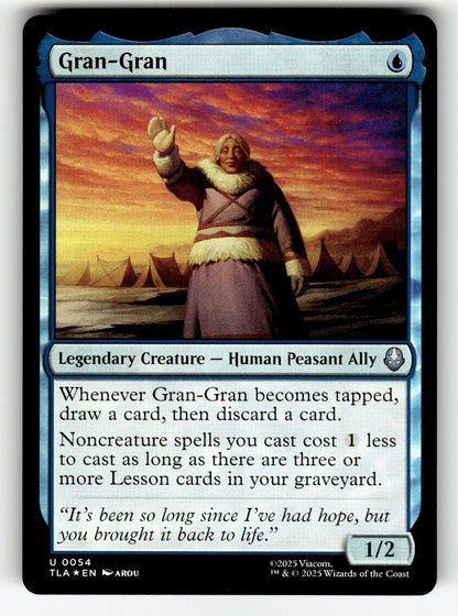 Gran-Gran – 54 TLA: Avatar: The Last Airbender U Foil NM