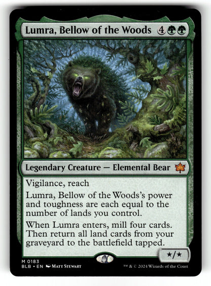 Lumra, Bellow of the Woods – 183 BLB: Bloomburrow M NM