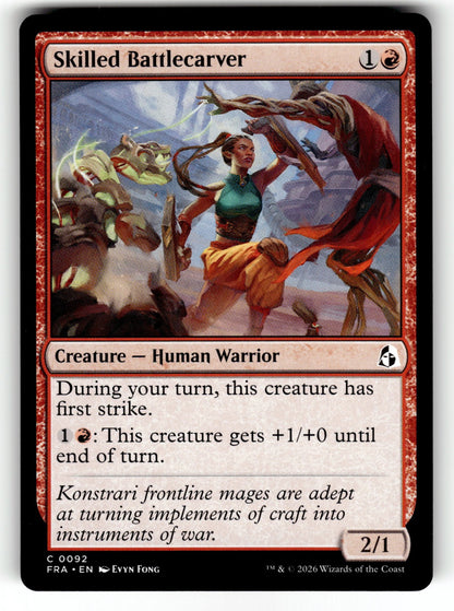 Skilled Battlecarver – 92 FRA: Reality Fracture C NM