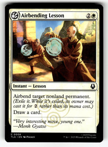 Airbending Lesson – 8 TLA: Avatar: The Last Airbender C NM