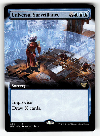 Universal Surveillance (Extended Art) – 54 NEC: Commander: Kamigawa: Neon Dynasty R NM