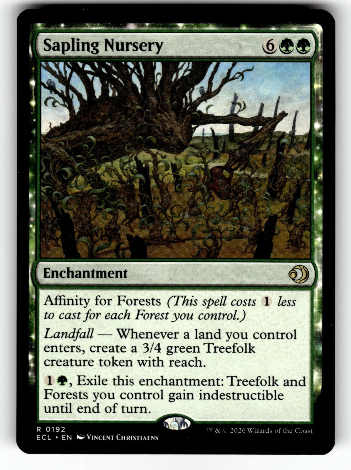 Sapling Nursery – 192 ECL: Lorwyn Eclipsed R LP