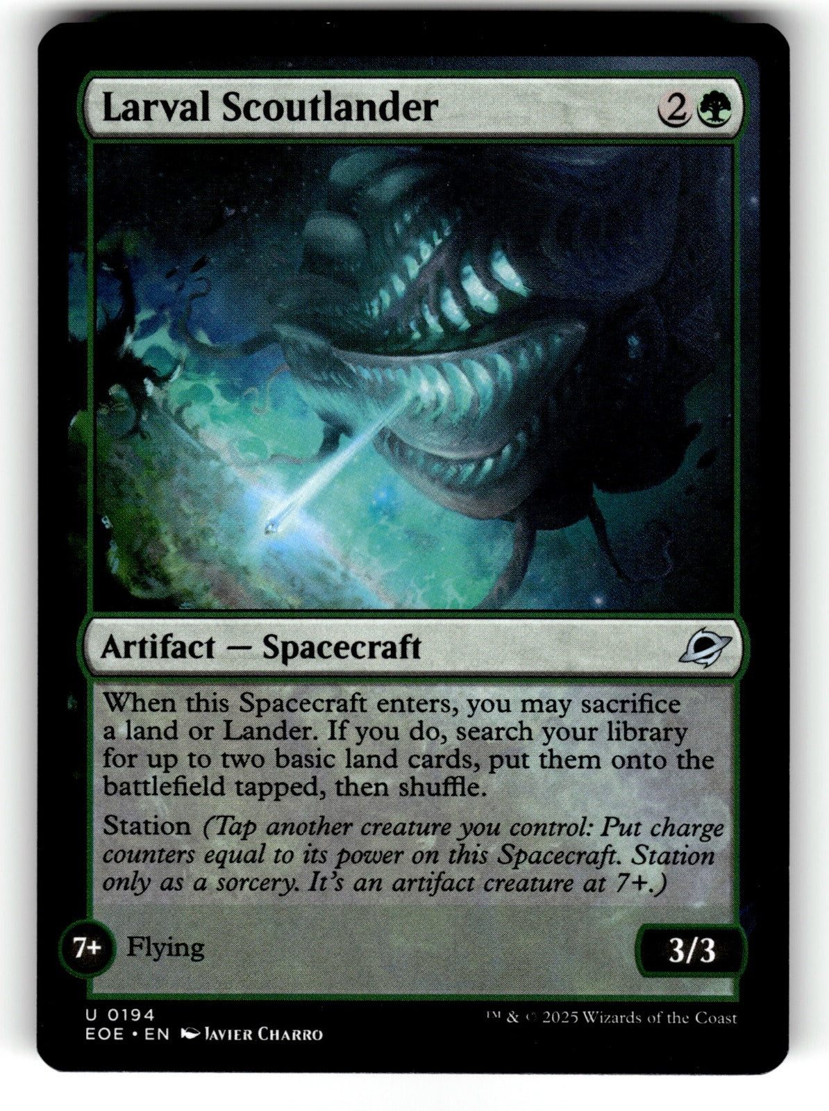 Larval Scoutlander – 194 EOE: Edge of Eternities U NM