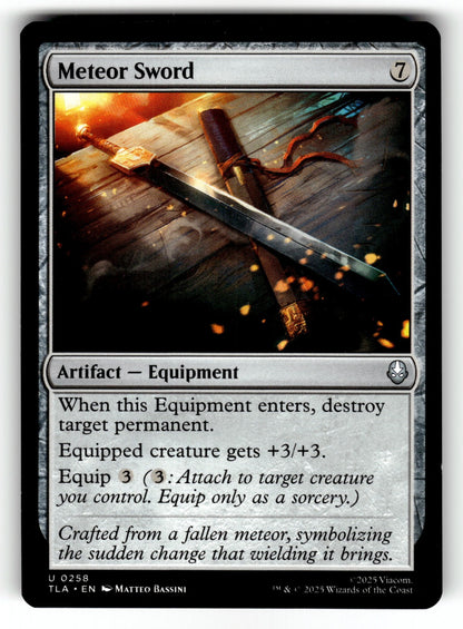Meteor Sword – 258 TLA: Avatar: The Last Airbender U NM