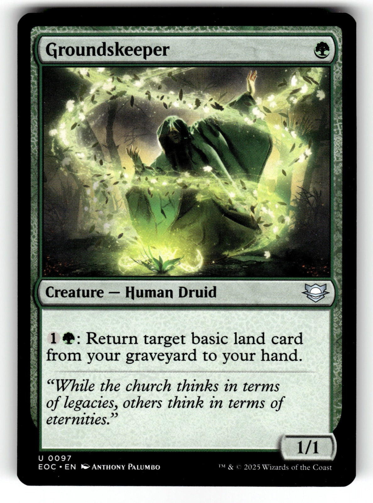 Groundskeeper – 97 EOC: Commander: Edge of Eternities U NM