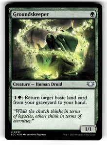 Groundskeeper – 97 EOC: Commander: Edge of Eternities U NM