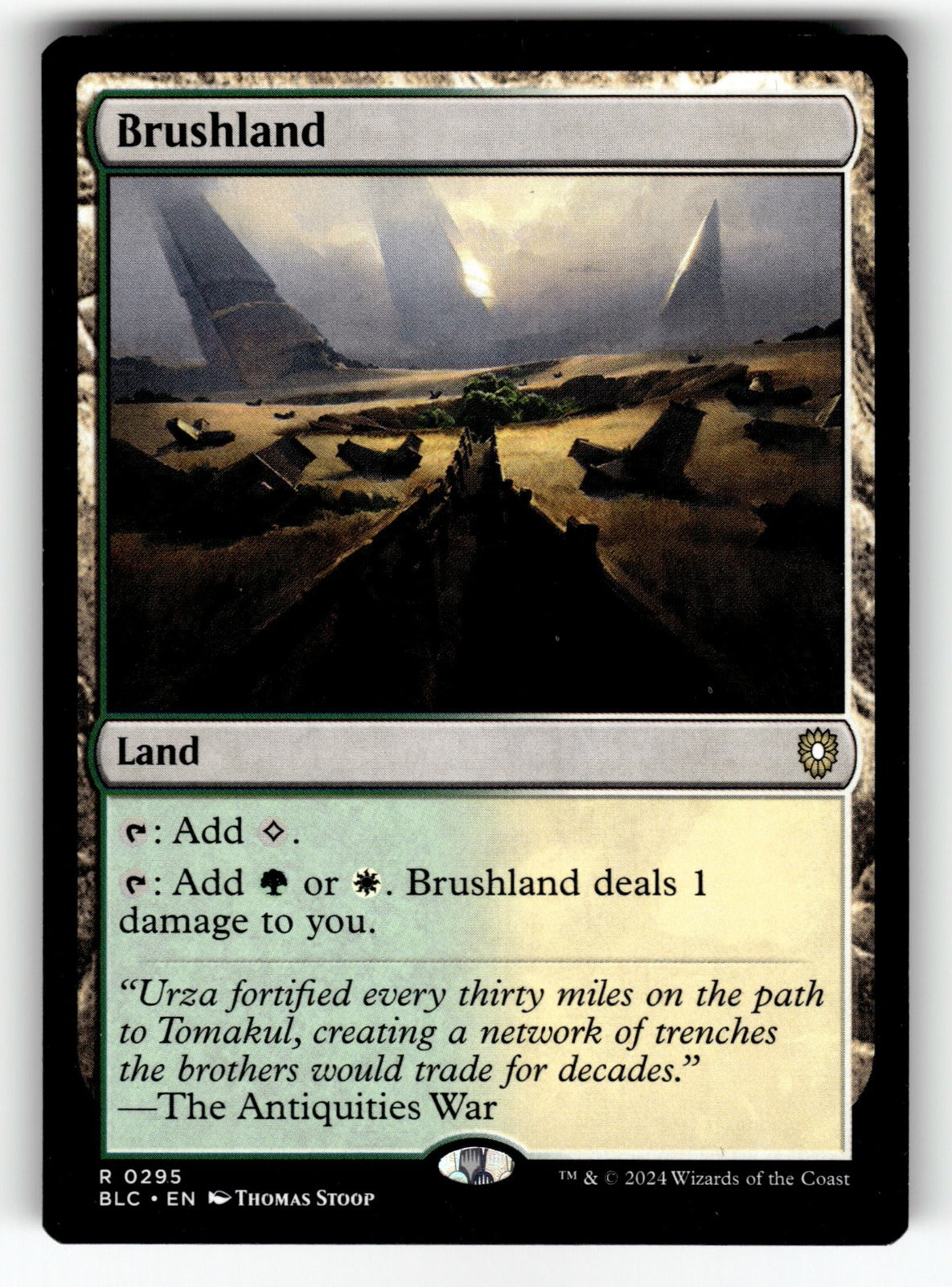 Brushland – 295 BLC: Commander: Bloomburrow R LP