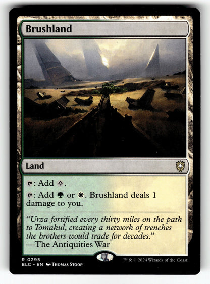 Brushland – 295 BLC: Commander: Bloomburrow R LP