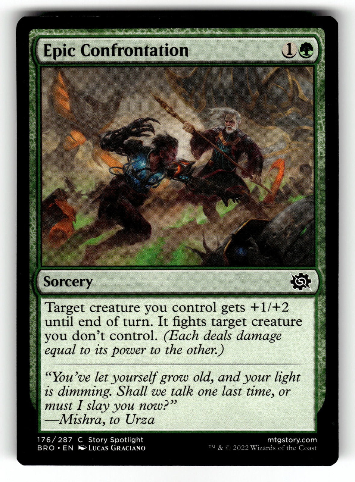 Epic Confrontation – 176 BRO: The Brothers' War C NM
