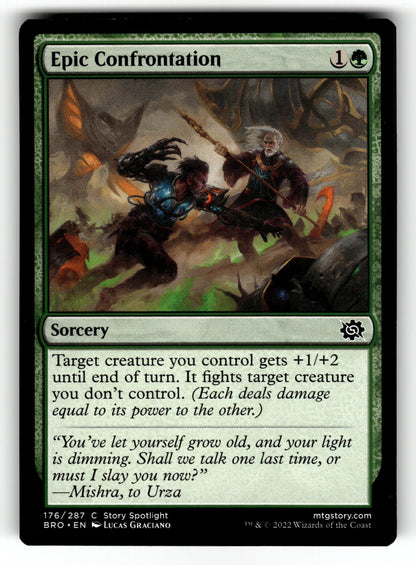 Epic Confrontation – 176 BRO: The Brothers' War C NM