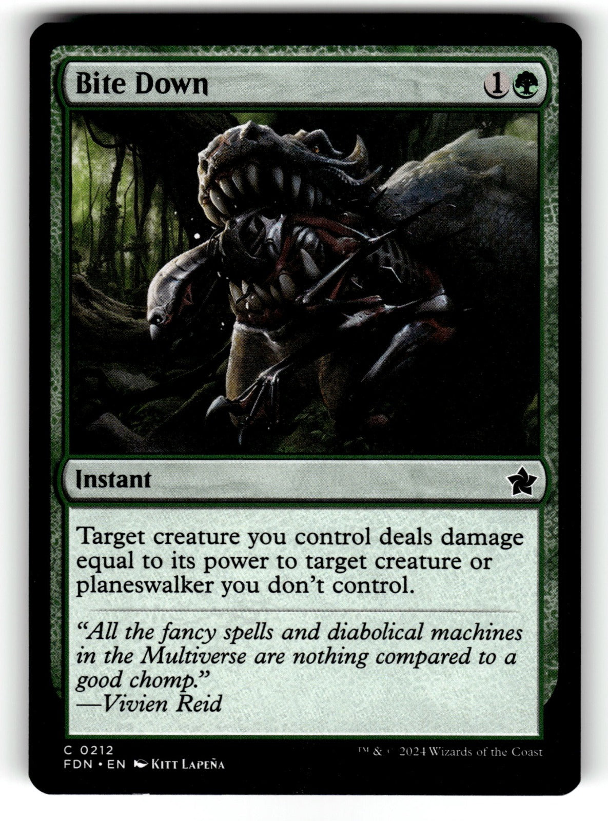 Bite Down – 212 FDN: Foundations C NM